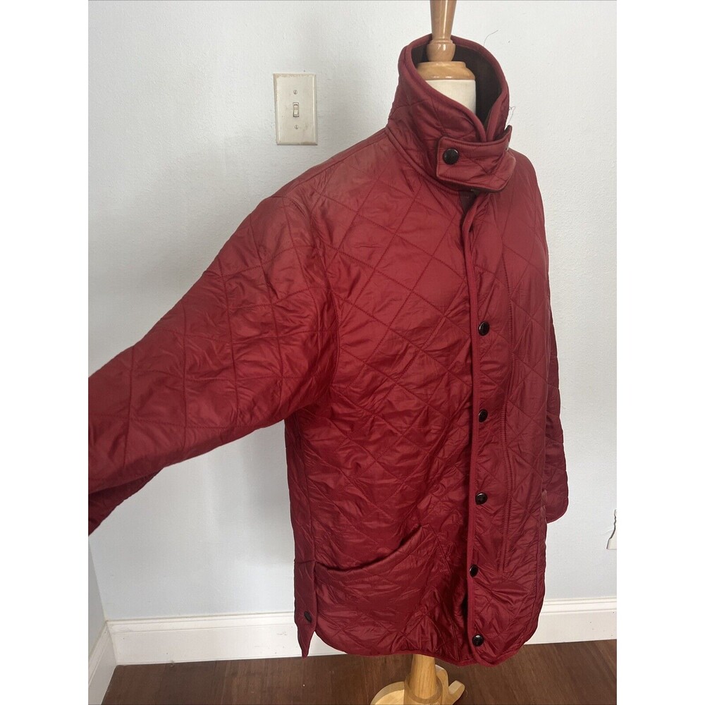 Barbour Red Quilted Performance Jacket - image 4